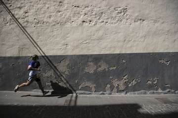 La LPA Trail  se celebró este sábado en la capital grancanaria/Carlos Díaz Recio.